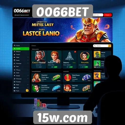 Análise da interface do usuário do site 0066BET